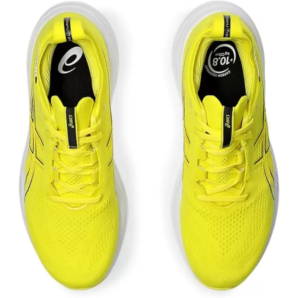 imageASICS Mens GelNimbus 26 Running ShoesBright YellowBlack