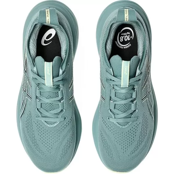 imageASICS Mens GelNimbus 26 Running ShoesCeladonLight Celadon