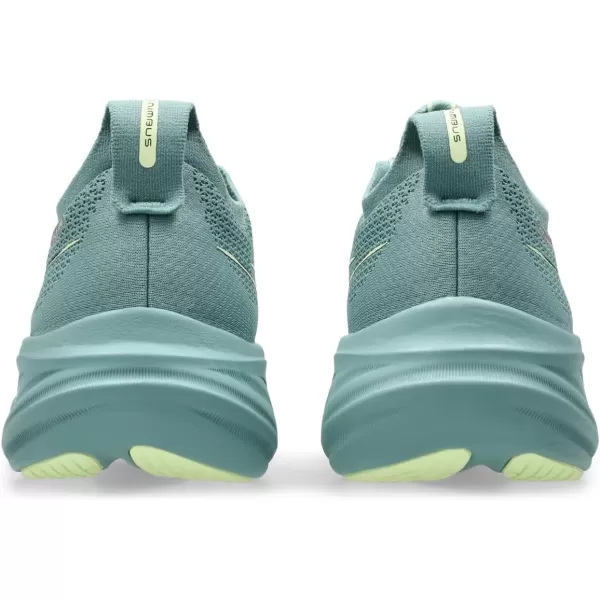 imageASICS Mens GelNimbus 26 Running ShoesCeladonLight Celadon
