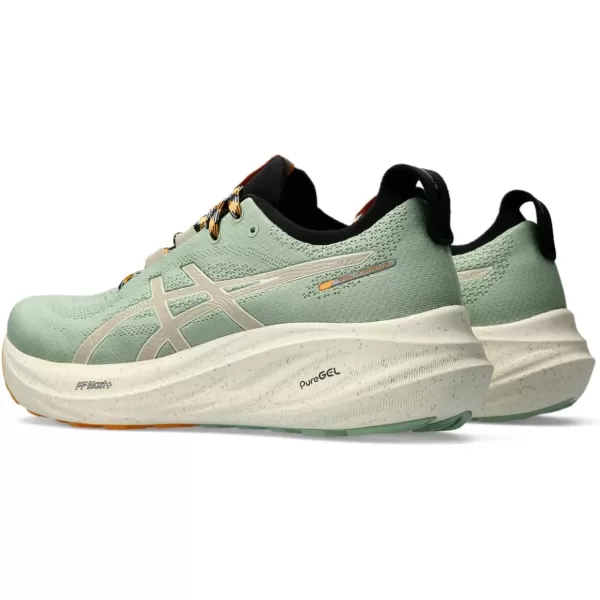 imageASICS Mens GelNimbus 26 Running ShoesNature BathingFellow Yellow