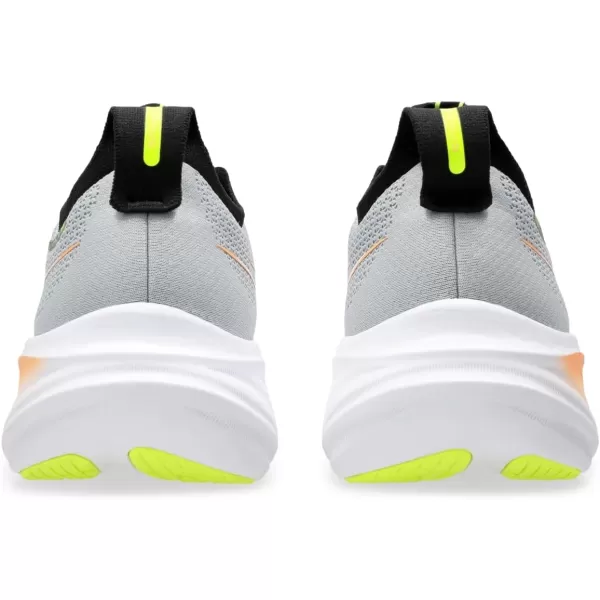 imageASICS Mens GelNimbus 26 Running ShoesPiedmont GreySafety Yellow