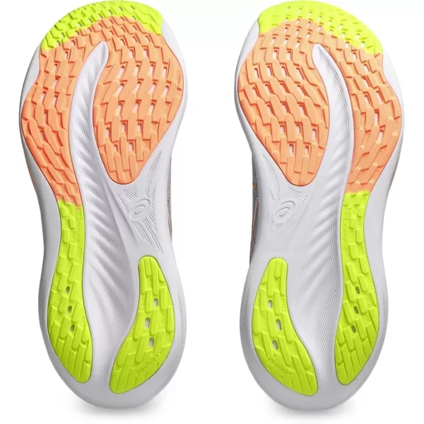imageASICS Mens GelNimbus 26 Running ShoesPiedmont GreySafety Yellow