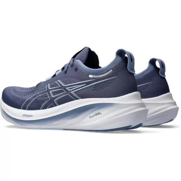 imageASICS Mens GelNimbus 26 Running ShoesThunder BlueDenim Blue