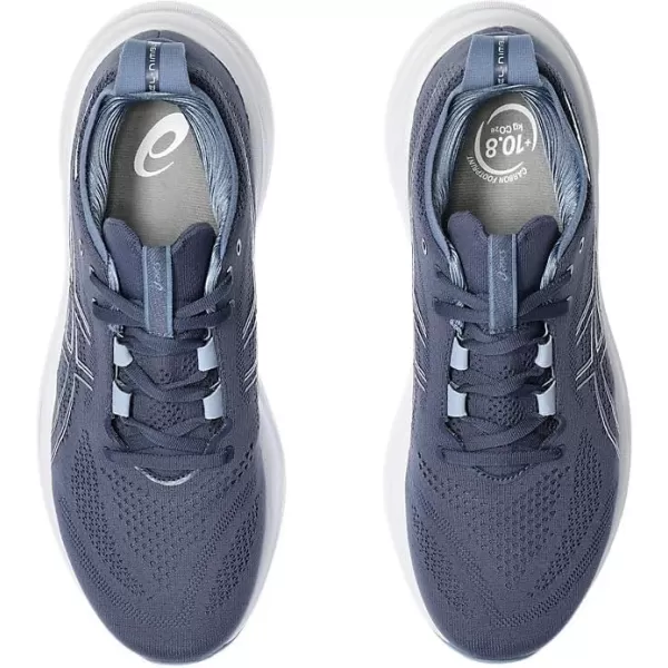 imageASICS Mens GelNimbus 26 Running ShoesThunder BlueDenim Blue