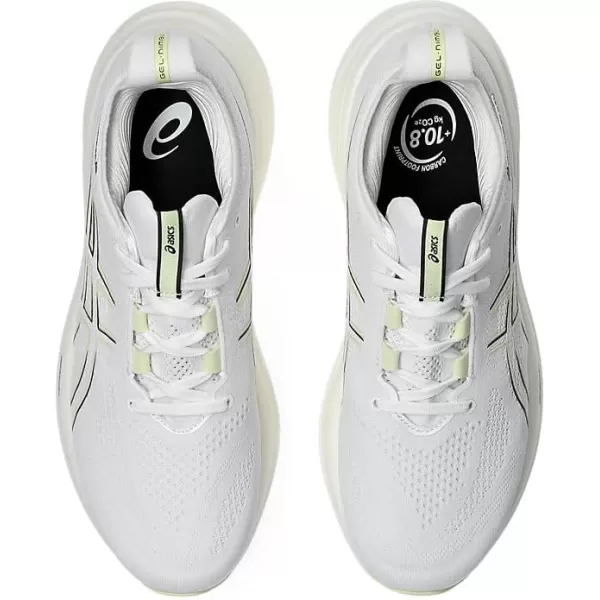 imageASICS Mens GelNimbus 26 Running ShoesWhiteBirch