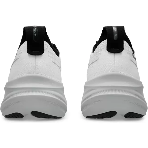 imageASICS Mens GelNimbus 26 Running ShoesWhitePure Silver