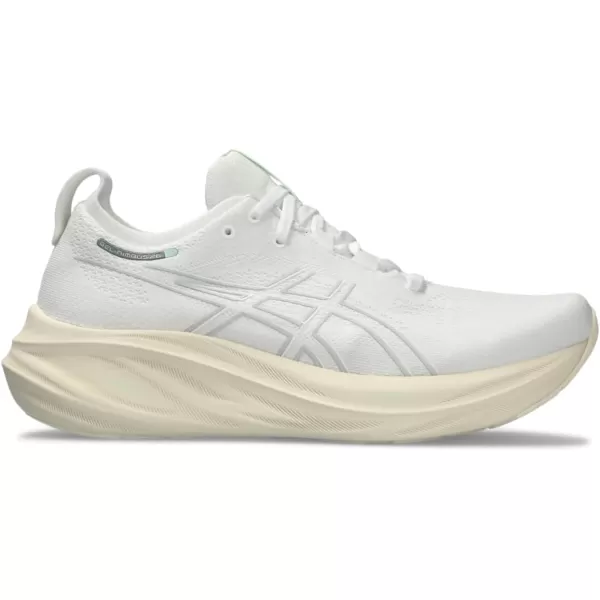 imageASICS Mens GelNimbus 26 Running ShoesWhiteWhite