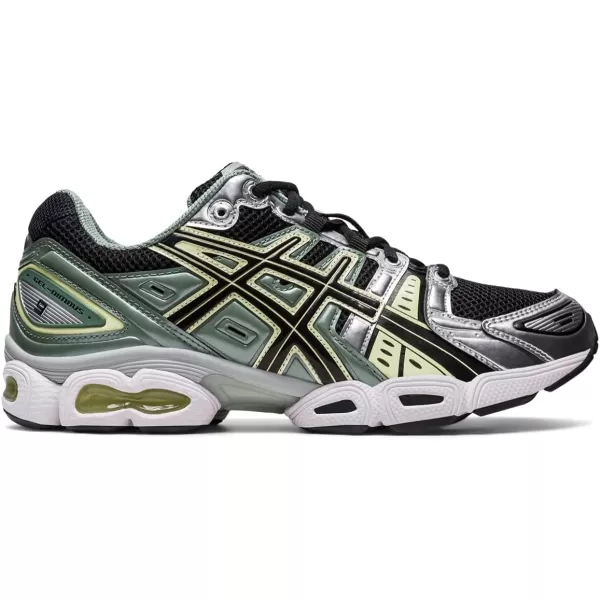 imageASICS Mens GelNimbus 9 Sportstyle ShoesBlackPure Silver