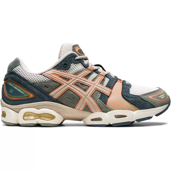 imageASICS Mens GelNimbus 9 Sportstyle ShoesCreamFeather Grey