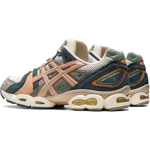 imageASICS Mens GelNimbus 9 Sportstyle ShoesCreamFeather Grey