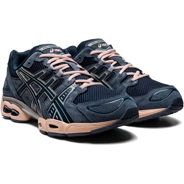 imageASICS Mens GelNimbus 9 Sportstyle ShoesFrench BlueTarmac
