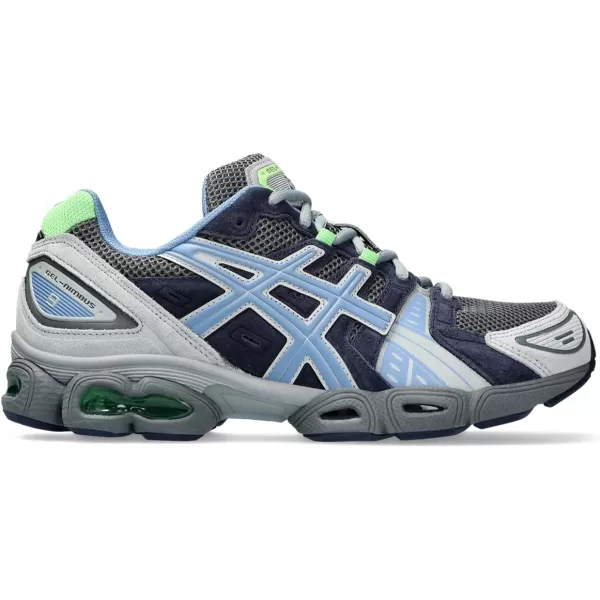 imageASICS Mens GelNimbus 9 Sportstyle ShoesSteel GreyBlue Harmony