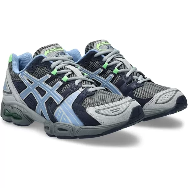 imageASICS Mens GelNimbus 9 Sportstyle ShoesSteel GreyBlue Harmony