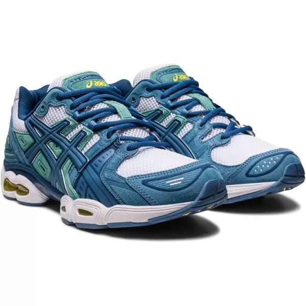 imageASICS Mens GelNimbus 9 Sportstyle ShoesWhiteGrey Floss
