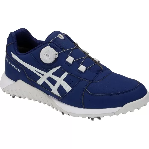 imageASICS Mens GelPreshot Boa Golf ShoesPeacoatGlacier Grey