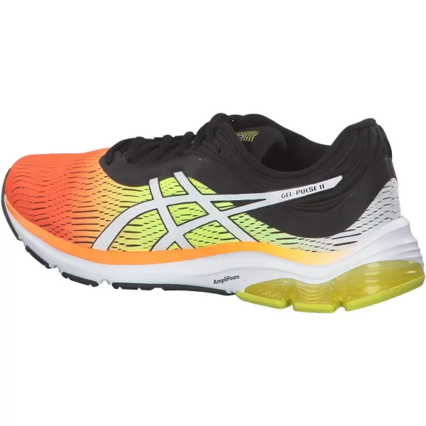 imageASICS Mens GelPulse 11 Running ShoesOrange Shocking Orange Black 800