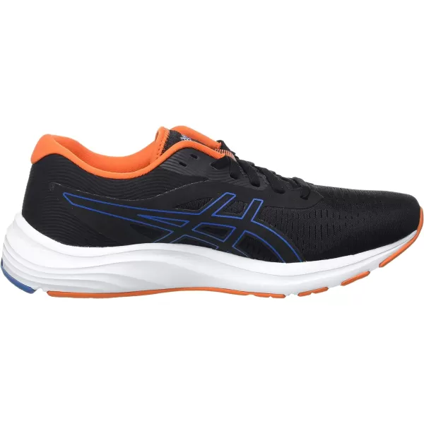 imageASICS Mens GelPulse 12 Running ShoeBlack Reborn Blue