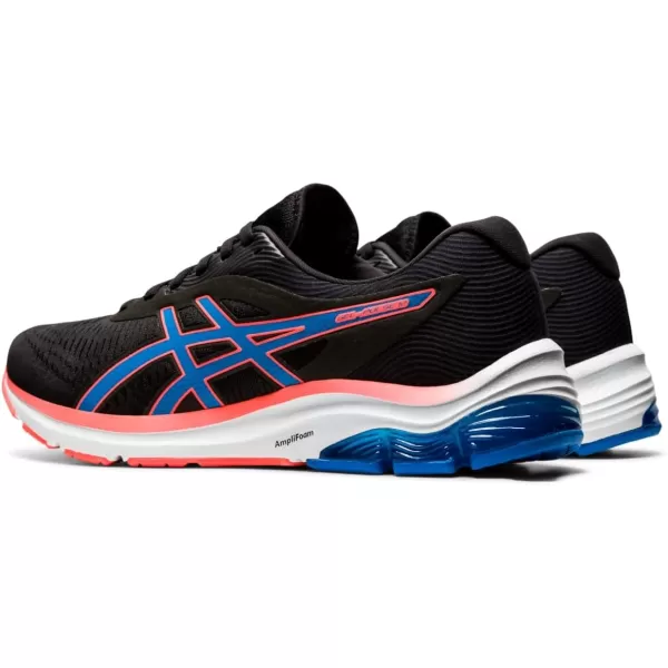 imageASICS Mens GelPulse 12 Running ShoeBlackDirectoire Blue