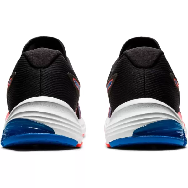 imageASICS Mens GelPulse 12 Running ShoeBlackDirectoire Blue