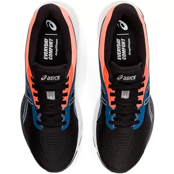 imageASICS Mens GelPulse 12 Running ShoeBlackPure Silver