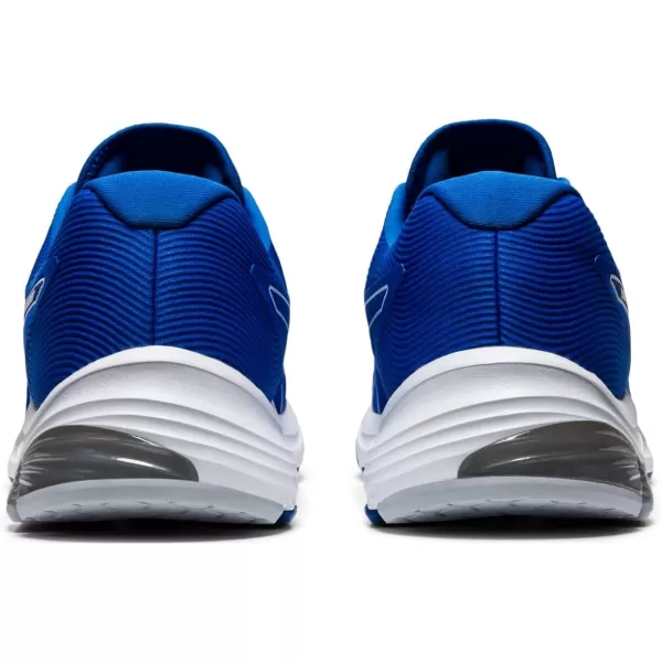imageASICS Mens GelPulse 12 Running ShoeBluewhite