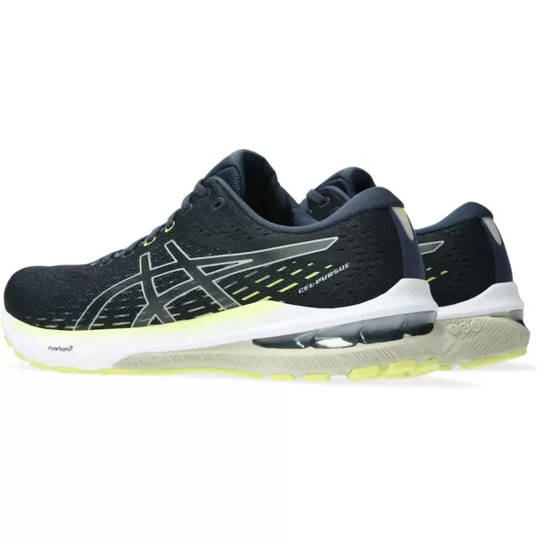 imageASICS Mens GelPursue 8 Running ShoesFrench BlueDried Leaf Green