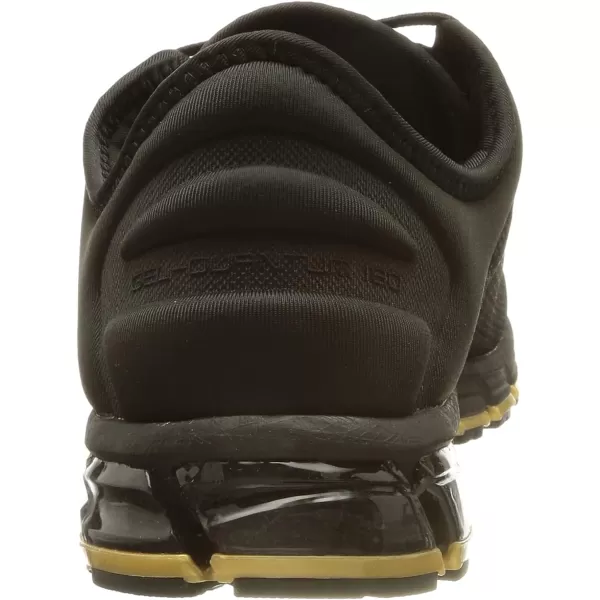 imageASICS Mens GelQuantum 180 3 MX ShoesBlackPure Gold