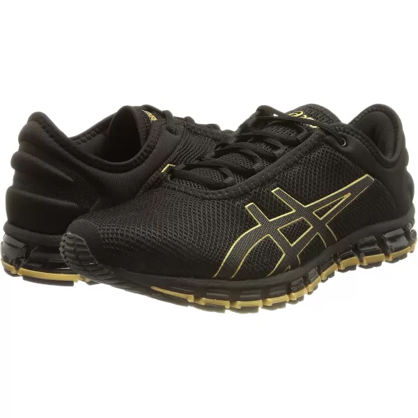 imageASICS Mens GelQuantum 180 3 MX ShoesBlackPure Gold