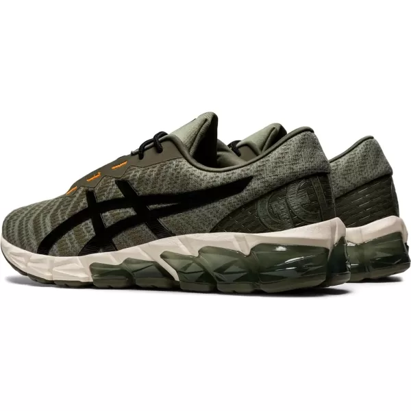 imageASICS Mens GelQuantum 180 5 Running ShoesMantle GreenBlack