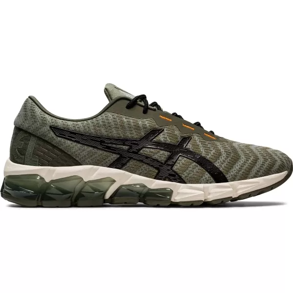 imageASICS Mens GelQuantum 180 5 Running ShoesMantle GreenBlack