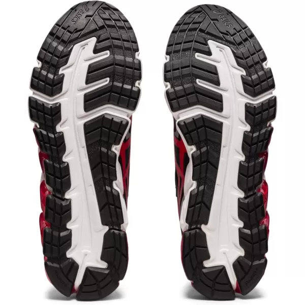 imageASICS Mens GelQuantum 180 6 Sportstyle ShoesBlackClassic Red
