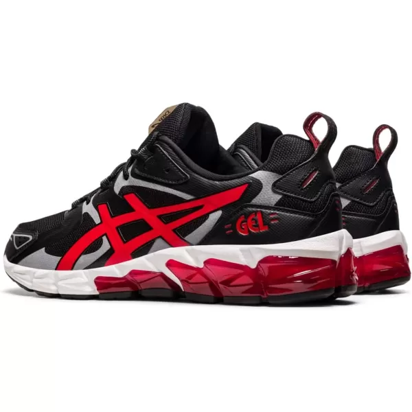 imageASICS Mens GelQuantum 180 6 Sportstyle ShoesBlackClassic Red
