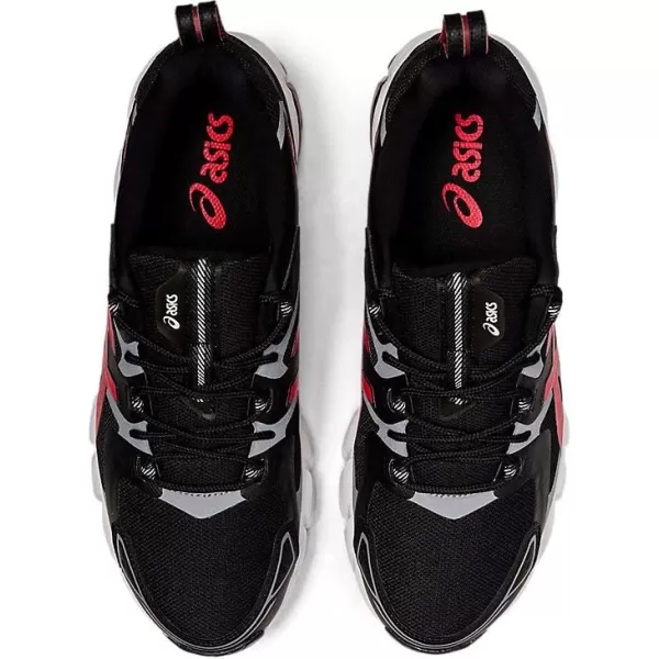 imageASICS Mens GelQuantum 180 6 Sportstyle ShoesBlackClassic Red