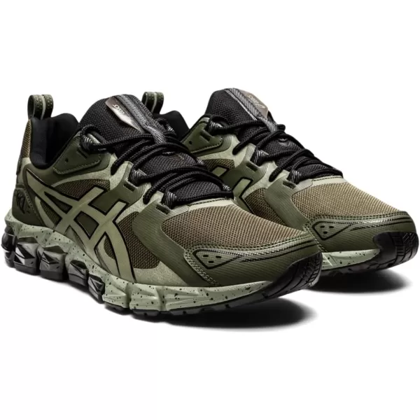 imageASICS Mens GelQuantum 180 6 SportstyleShoesOlive CanvasLichen Green