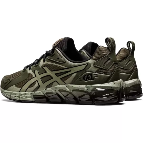 imageASICS Mens GelQuantum 180 6 SportstyleShoesOlive CanvasLichen Green
