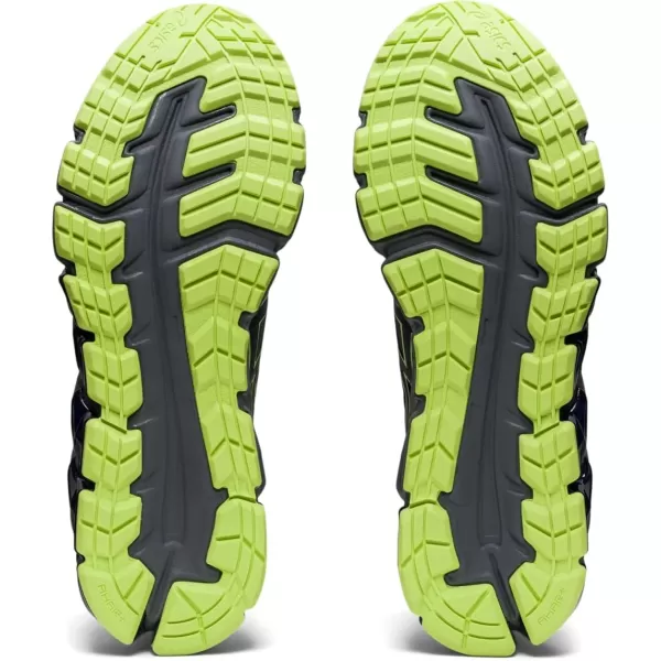 imageASICS Mens GelQuantum 180 Sportstyle ShoesMidnightLime Green