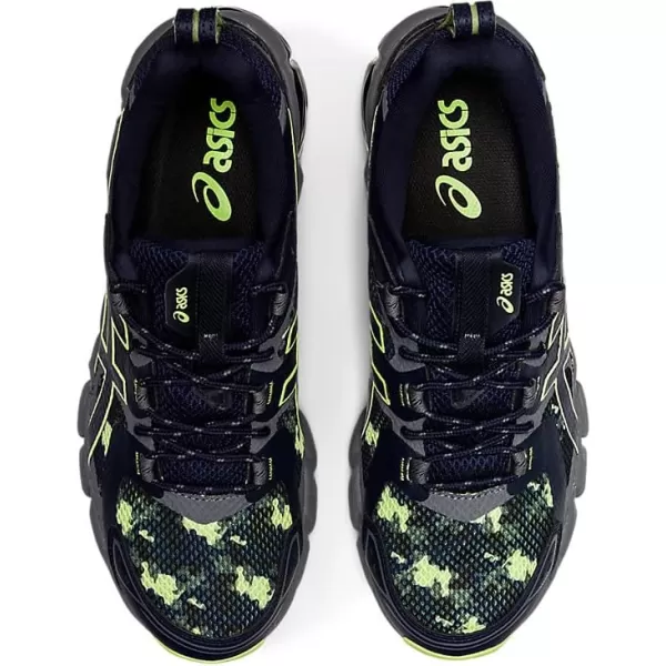 imageASICS Mens GelQuantum 180 Sportstyle ShoesMidnightLime Green