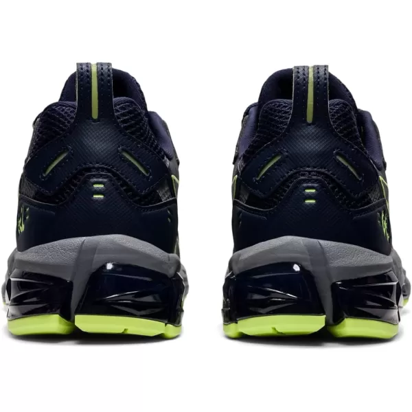 imageASICS Mens GelQuantum 180 Sportstyle ShoesMidnightLime Green