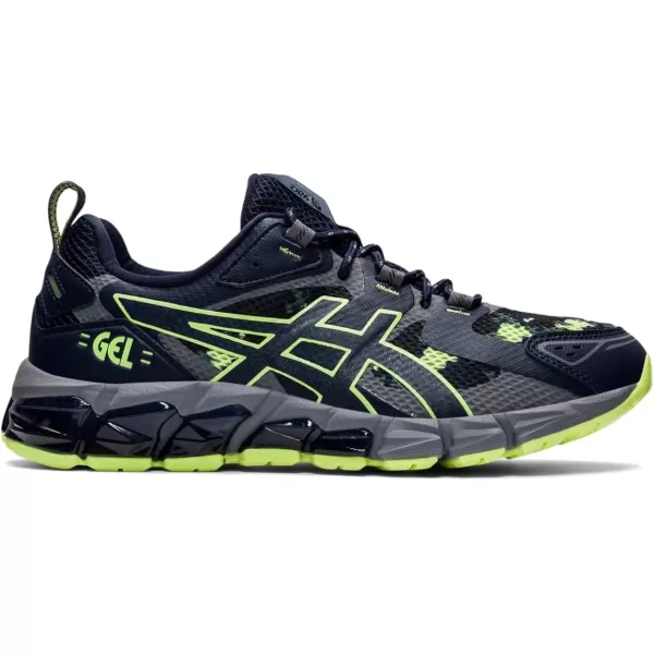 imageASICS Mens GelQuantum 180 Sportstyle ShoesMidnightLime Green