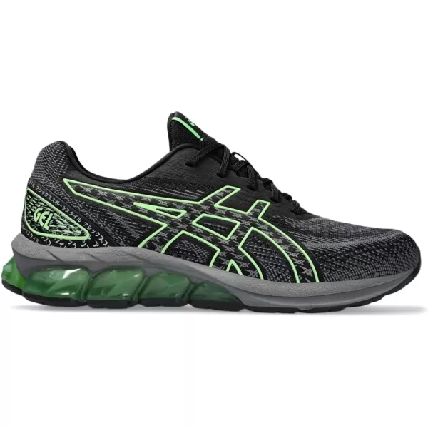 imageASICS Mens GelQuantum 180 VII ShoesBlackBright Lime