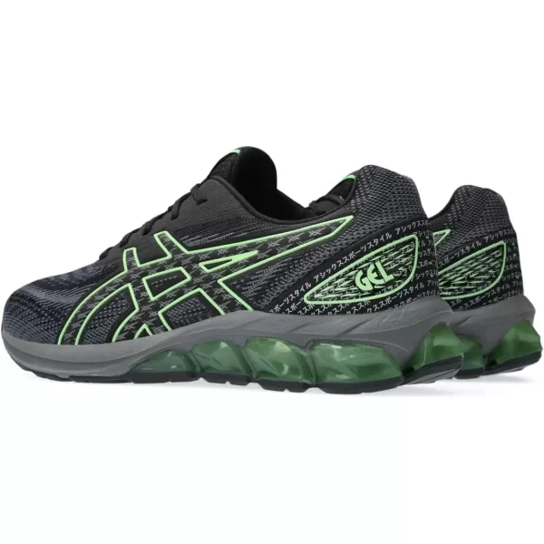 imageASICS Mens GelQuantum 180 VII ShoesBlackBright Lime