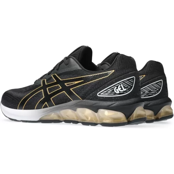 imageASICS Mens GelQuantum 180 VII ShoesBlackPure Gold