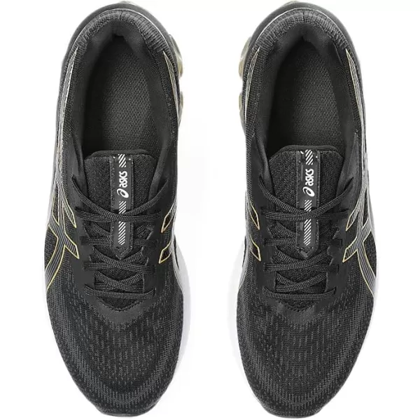 imageASICS Mens GelQuantum 180 VII ShoesBlackPure Gold