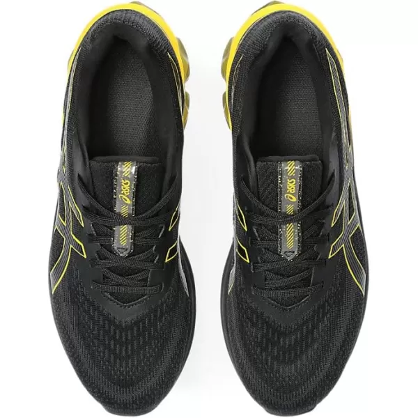 imageASICS Mens GelQuantum 180 VII ShoesBlackSaffron