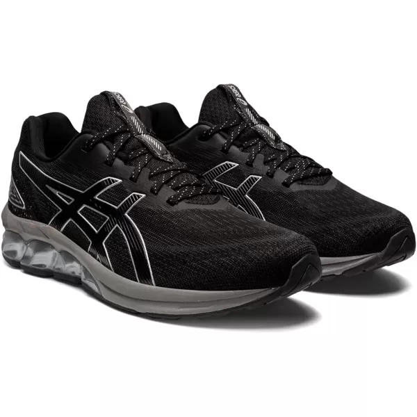 imageASICS Mens GelQuantum 180 VII Sportstyle ShoesBlackClay Grey