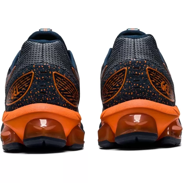 imageASICS Mens GelQuantum 180 VII Sportstyle ShoesFrench BlueLava Orange