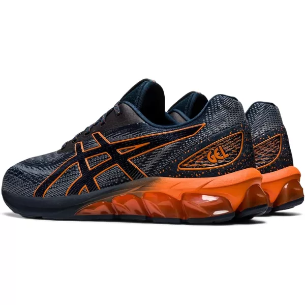 imageASICS Mens GelQuantum 180 VII Sportstyle ShoesFrench BlueLava Orange