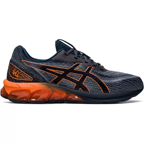 imageASICS Mens GelQuantum 180 VII Sportstyle ShoesFrench BlueLava Orange