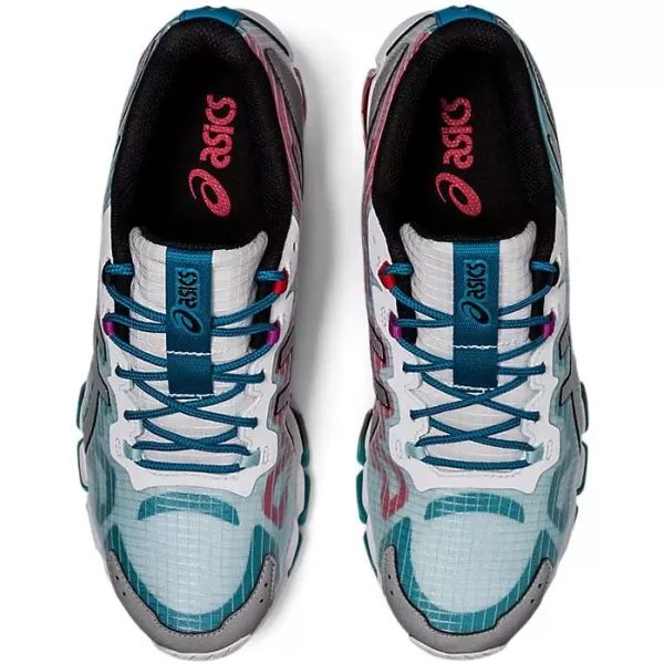 imageASICS Mens GelQuantum 360 NYC Running ShoeClassic RedTeal Blue