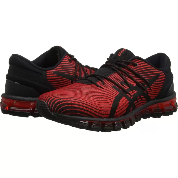 imageASICS Mens GelQuantum 360 NYC Running ShoeRed AlertBlack 600